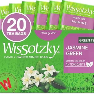 Wissotzky Tea Jasmine Green Tea - 20 Tea Bags