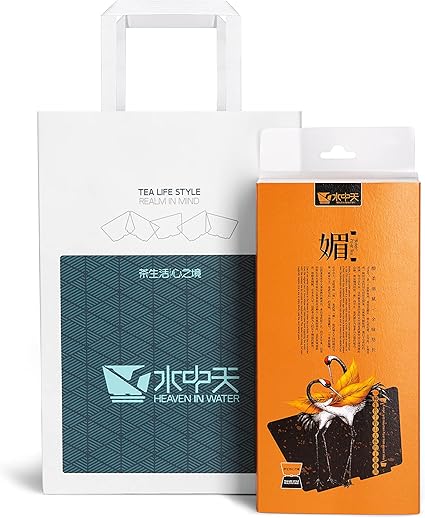 “Boteh” Pu-er Tea a regal, wild mountain Pu-er from ancient trees 20 bags 80g a box (1)