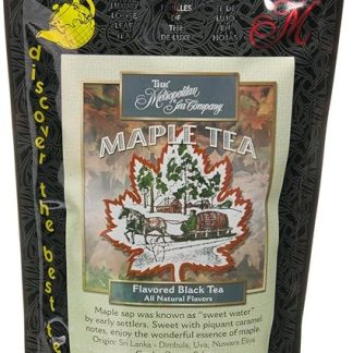 Metropolitan Tea Discovery Loose Tea Pack, Maple Flavored Black, 100gm
