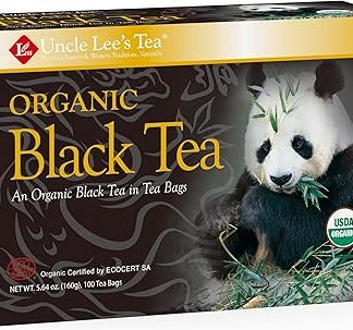 UNCLE LEES Organic Black Tea Bag, 100 CT