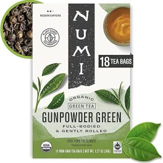 Numi Gunpowder Green, 18Count Box Of Tea Bags