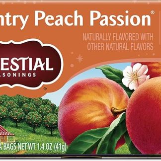 Celestial Seasonings Country Peach Passion Herbal Tea, 20 Count