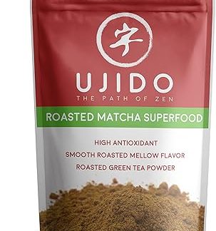 Ujido Japanese Roasted Matcha Green Tea Powder, 2 Ounce