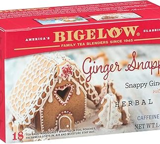 Bigelow Ginger Snappish Herb Tea 18 ct Tea Bag