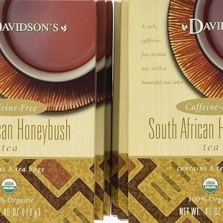 Davidson's Tea South African Honeybush, 8-Count Tea Bags (Pack of 12)