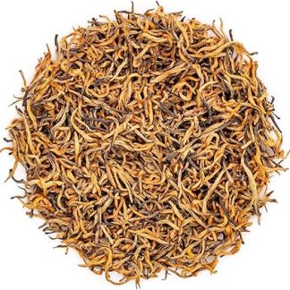 Oriarm Jinjunmei Fujian Black Tea - Golden Beautiful Eyebrow Chinese Loose Leaf Tea (450g, Jin Jun Mei Tea)