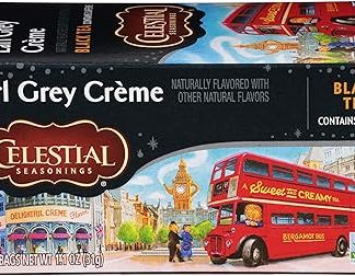 Celestial Seasonings Earl Grey Crème, 16 tea bags (Pack of 6) (Packaging May Vary)