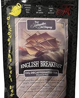 Metropolitan Tea Discovery Loose Tea Pack, Decaffeinated English Breakfast Decaffeinated, 100gm