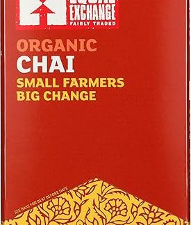 Equal Exchange Organic Chai, Black Tea, 20 Tea Bags, 1.41 oz (40 g)