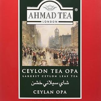 Ahmad Tea Black Tea, Ceylon Opa Loose Leaf, 454g - Caffeinated & Sugar-Free
