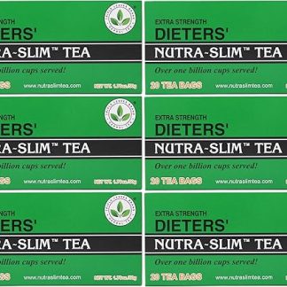 SIX BOXES of Triple Leaves Nutra-slim Tea 20 Tea Bags