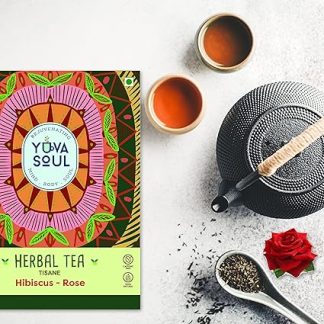 YUVA SOUL Hibiscus - Rose Tea - 25 Grams