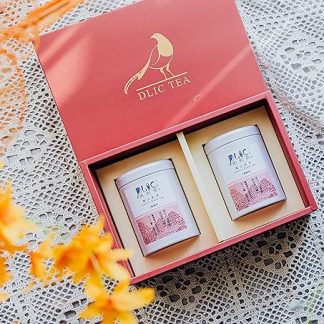 DLIC TEA Taiwan Black Tea Gift Box High Mountain Classic Honey Scented Black Tea Loose Leaves 75g x 2